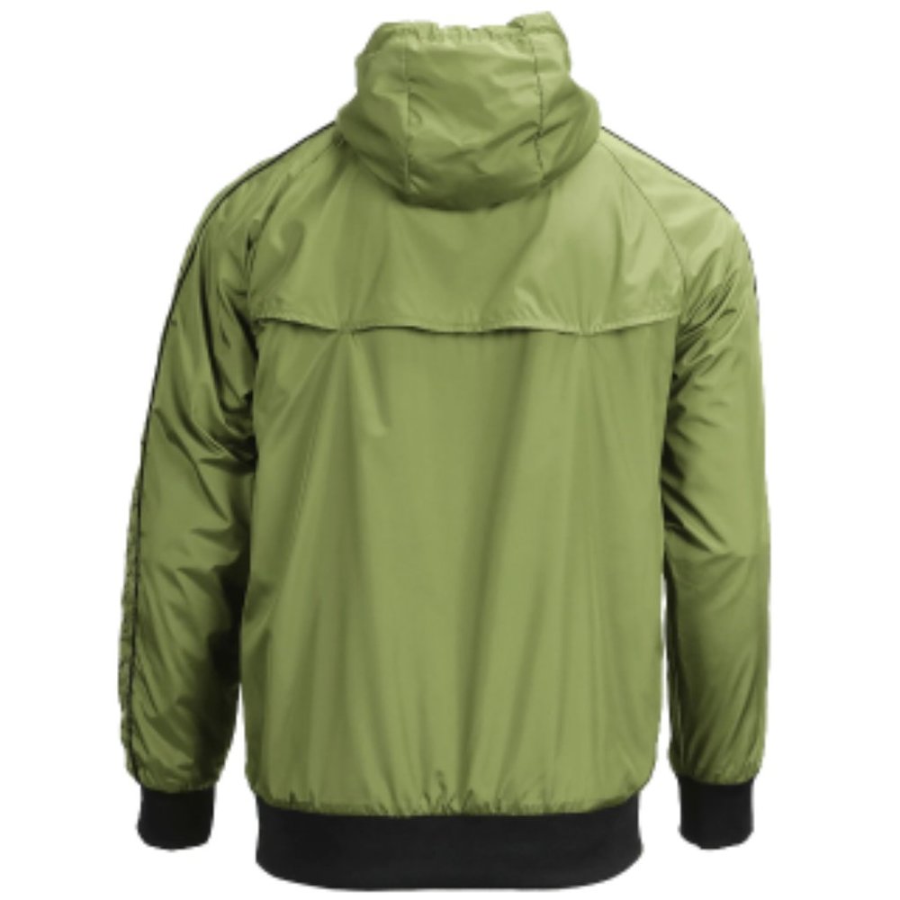 Dixxon Flannel WATERFRONT WINDBREAKER OD Green Hooded Jacket Men’s Size M - Picture 2 of 9